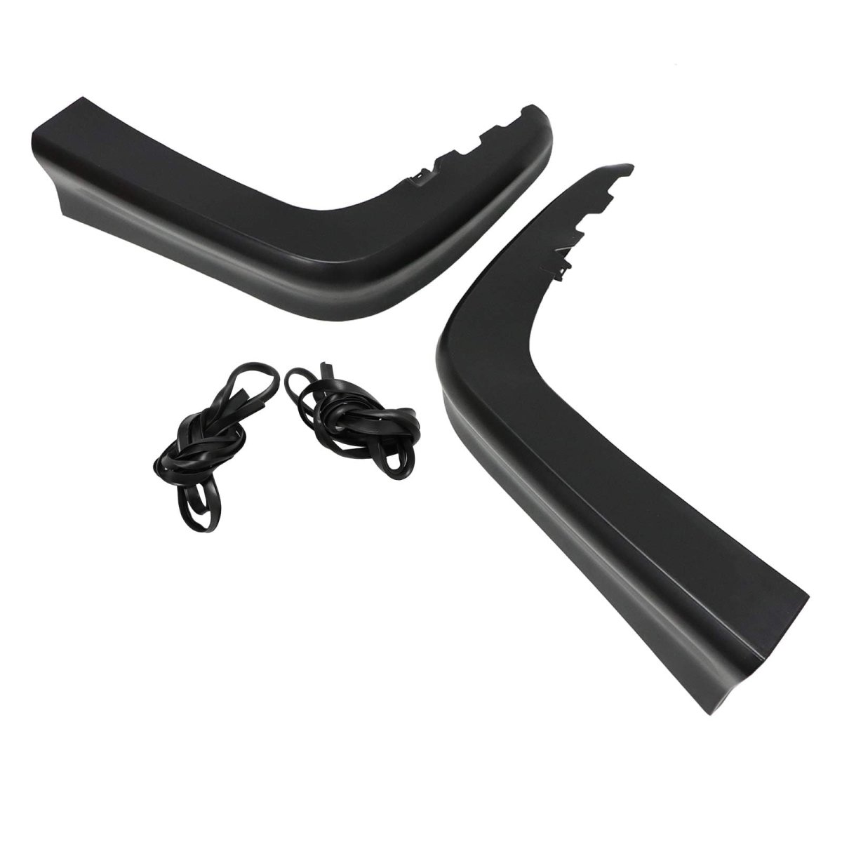 Secos 2pcs Rear Bumper Spoiler Lip Lower Body Kit Left Right For Toyota Corolla 2005 2006 2007 2008 Replace 7608702010c1