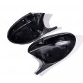 Astradepot Compatible With Side Door Rearview Mirror Cover Cap Left Right Carbon Fiber Bmw 2005 2006 2007 2008 E90 E91 2009