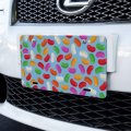 Jelly Bean Candy Pattern Novelty Metal Vanity Tag License Plate