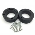 Smt-black Heavy Duty Urethane Atv 2 5 Inch Wheel Spacers 4 156 Compatible With Polaris Diesel 4x4 Magnum 325 Atp 330 Sportsman