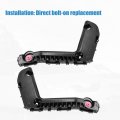 X Autohaux 1 Pair Left And Right Side Front Bumper Mounting Support Bracket 51502350 5211602330 For Toyota Corolla L Le Eco Se
