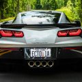 Alaza Moon Sun Stars Alchemy Witchy License Plate Frames For Women Men 2 Pcs Personalized Car Holder With Screw Caps Round Hole