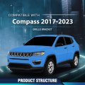 Grille Bracket For Jeep Compass 2019-2023 68258700ad Ch1223107 Black