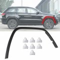 Waltyotur Ch1291106 Front Right Passenger Side Plastic Fender Flare Replacement For Jeep Grand Cherokee 2011 2012 2013 2014
