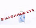 Yoaoo Red Silverado Plus Ltz Nameplate Letter Emblem Badge Original Szie Replacement For 1500 2500hd 3500hd Shiny Glossy