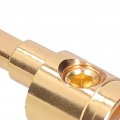 2pcs 0ga Wire Reducer Terminal Connector Pure Copper Gold Plated For Car Audi O Amplifier Modification Power Cable Terminals 1