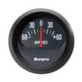 Sunpro Cp8214 Styleline Ammeter Black Dial 