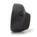 Honda Style Headlight Matte Black 6-1 4 Side Mount Cb750 Cb900 6 25 By Niche Cycle Supply 