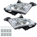 Fog Lights Assembly Replacement For Hyundai Elantra 2007 2008 2009 2010 Driver And Passenger Side Driving Lamp Kit With Bulbs