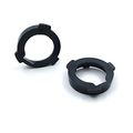 Socal-led 2x H7 Led Headlight Bulb Retainers Holder Adapter For Volkswagen Polo T03 