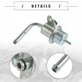 Motoforti Fuel Injection Pressure Regulator For Toyota Corolla 1993-1997 Metal No 2328015020 Silver Tone