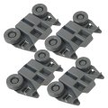 4 Packs W10195417 Wpw10195417 Dishwasher Wheels Replacement Lower Dish Rack For Whirlpool Iud7555ds1 Iud7555ds2 Iud7555ds3 