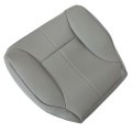 Secos Driver Bottom Replacement Leather Seat Cover Gray For Dodge Ram 1500 2500 3500 1998 1999 2000 2001 2002 