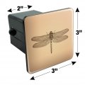Dragonfly Vintage Insect Tow Trailer Hitch Cover Plug Insert