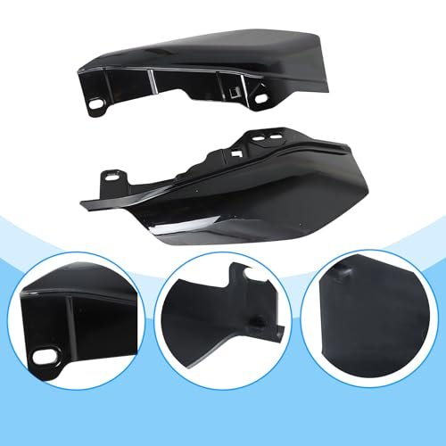 Frame Air Deflector Replacement For Touring Road King Street Electra Glide And Black Abs Plastic