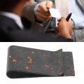Ultra-thin Car Visor Clip Credit Card Mini Wallet Cash Business Holder For Men And Women Orange