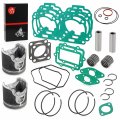 Top End Rebuild Kit Pistons 82mm Std Dual Ring Bearing Gasket For Ski-doo Mxz Summit Gsx Gtx 800 Hoi No-rev 2003-2007