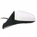Spieg To1320320 Driver Side Mirror Replacement For Toyota Camry 2015 2017 Power Heated Paint To Match White 5pin Lh 