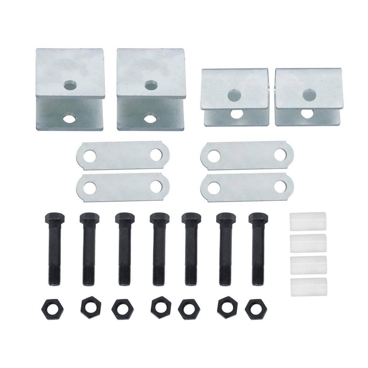 Trailer Spring Hanger Kit For Double Eye Single Axle Suspension Fits 1 75 In Wide Springs And 2000 To 7000 Lb Axles Model