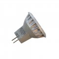 Hqrp 10-pack Mr11 Gu4 3 Leds Smd 5630 Led Bulb 12v Ac 10-30v Dc Wide Angle Cool White Replacement For Malibu Bollard Flood