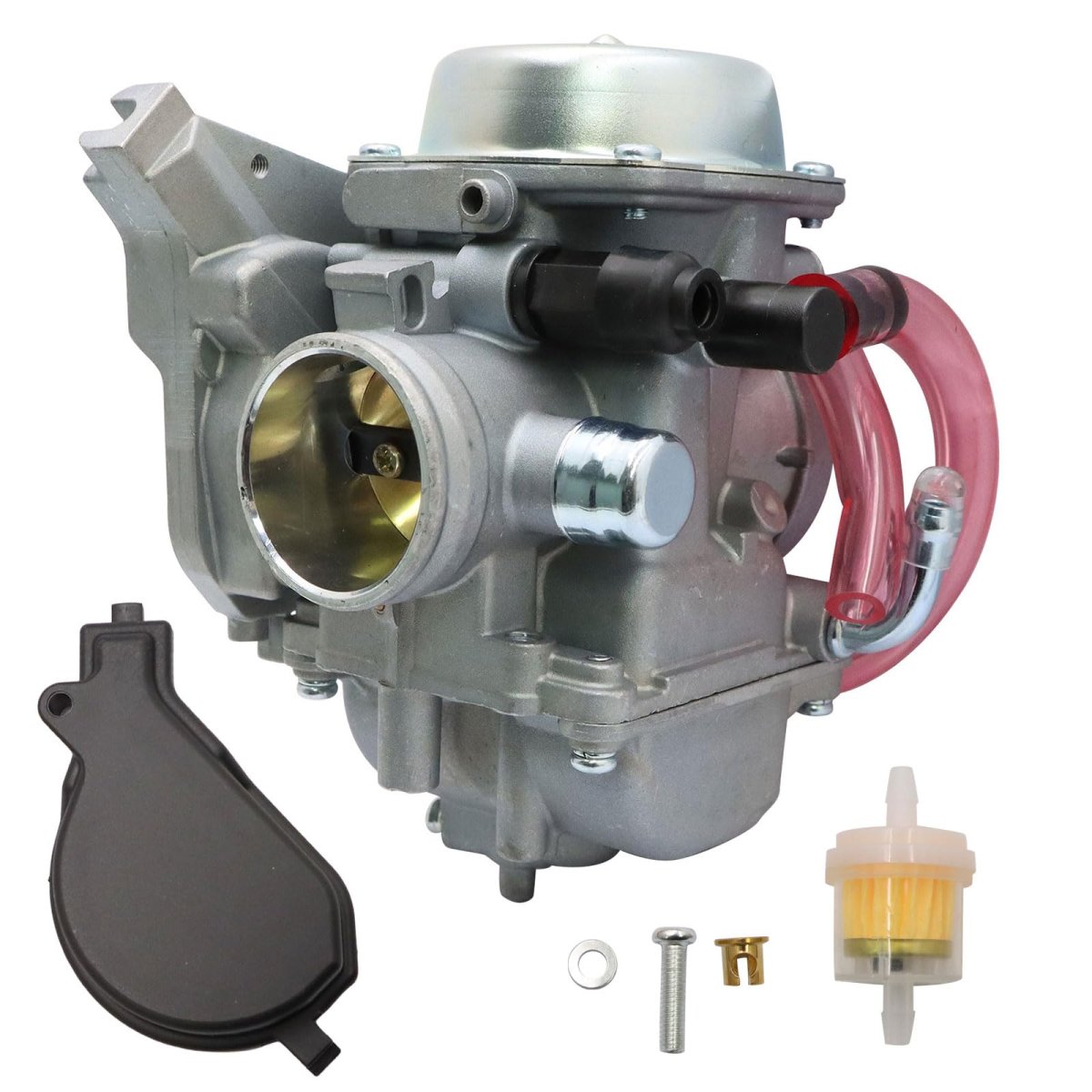 Carburetor W Fuel Pump Gaskets For 2002-2007 Suzuki Vinson 500 4x4 Lta500 13200-03g01