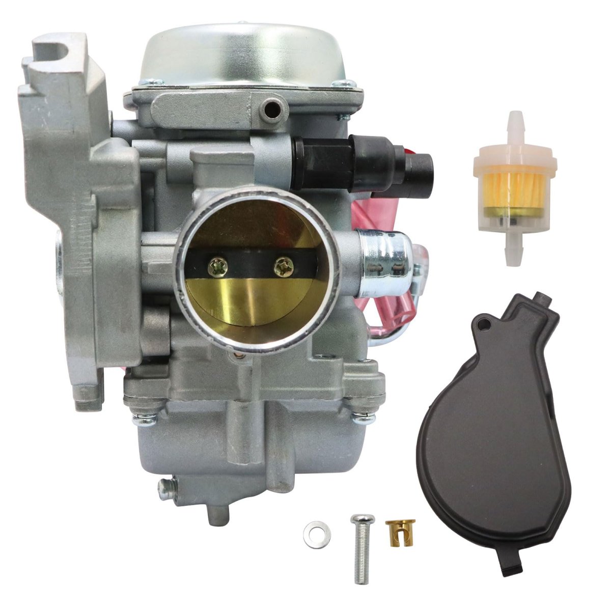 Carburetor W Fuel Pump Gaskets For 2002-2007 Suzuki Vinson 500 4x4 Lta500 13200-03g01