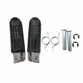 Left Right Rider Front Foot Pegs Adapters For Honda Vfr 1200f 2010-2013