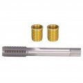 Spark Plug Thread Repair Tools With M12x1 25 Threaded Pipe Bolt M14x1 Tap Kit Cylinder Head Rethreaded For Automotive Engine