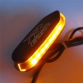 Httmt Led Amber Signal Mirror Block Off Base Plate Compatible With Suzuk Gsxr 600 750 1000 2006-2008