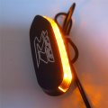 Httmt Led Amber Signal Mirror Block Off Base Plate Compatible With Suzuk Gsxr 600 750 1000 2006-2008