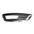 Fog Light Bezel Ford Focus 2015 2016 2017 2018 Passenger Side Front Titanium With Chrome Trim Black Replacement For Fo1039157 
