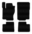Custom Fit Front Rear Carpet Floor Mats Black For Mercedes-benz Ml550 2014 2013 2012 4 Piece 