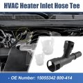 X Autohaux Heater Hose Tee Cooling Quick Connector 15055342 15055343 800-413 800-414 For Cadillac Escalade Esv Ext Chevrolet
