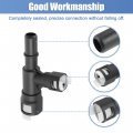 X Autohaux Heater Hose Tee Cooling Quick Connector 15055342 15055343 800-413 800-414 For Cadillac Escalade Esv Ext Chevrolet