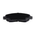 Rear D1325 Ceramic 4pcs W Hardware Disc Brake Pad Set