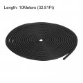Uxcell Foam Rubber Weather Seal Strip 3 5mm 9 64 Diameter 10 Meters 32 81ft Long Round Epdm For Diy Gasket Warehouse Pads