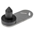 Hood Pin For Kenworth T2000 2003 To 2010 Bumper Aluminum And Rubber Black Silver 85 30 Millimeters Diameter Replacement K273257 
