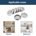 Uxcell Kitchen 65mm Dia Stainless Steel Round Mesh Hole Air Vents Louver 8pcs