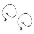 Rear Abs Speed Sensor Pair For Mercedes Benz E350 2010 2011 2012 2013 Driver And Passenger Side Replacement 71422 533116 845097 