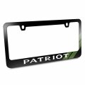 Ipick Image Made For Jeep Patriot Green Stripe Black Metal License Plate Frame