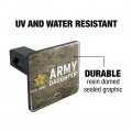 U S Army Daughter Tow Trailer Hitch Cover Plug Insert