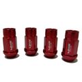 20pc Piece Honda Prelude Sh Si Light Weight Aluminum Racing Lug Nuts 12x1 5 Red