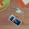 Graphics More Rectangle Florida International University Primary Logo Keychain In Chrome Plated Metal