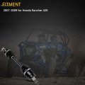 Ocpty Front Left Right Cv Axle Shaft Assembly 44250-hp5-601 44220-hp5-601 Replacement For Honda Rancher 420