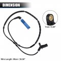 Uxcell Rear Left Right Side Abs Wheel Speed Sensor No 34526752702 For Bmw 325ci Base 2 5l L6 Gas 2001-2006