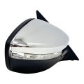 Spieg Passenger Side Mirror Replacement For Vw Volkswagen Beetle 2012-2018 Power Heated Turn Signal Primed Chrome Cover 6 Pin