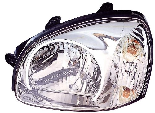 Driver Side Headlight Assembly 321-1121l-asn Waterproof Polished Finish For Car Left Lh Position