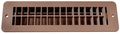 Rv Designer H860 Tan Plastic Floor Register With Damper 