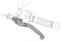 Puig 7830n Adapter For Hi-tech Extendable Folding Clutch Lever Black 