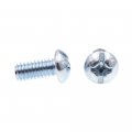 Prime-line Machine Screw Round Head Slotted Phillips Combo 12-24 X 1 2 In Zinc Plated Steel Pack Of 100